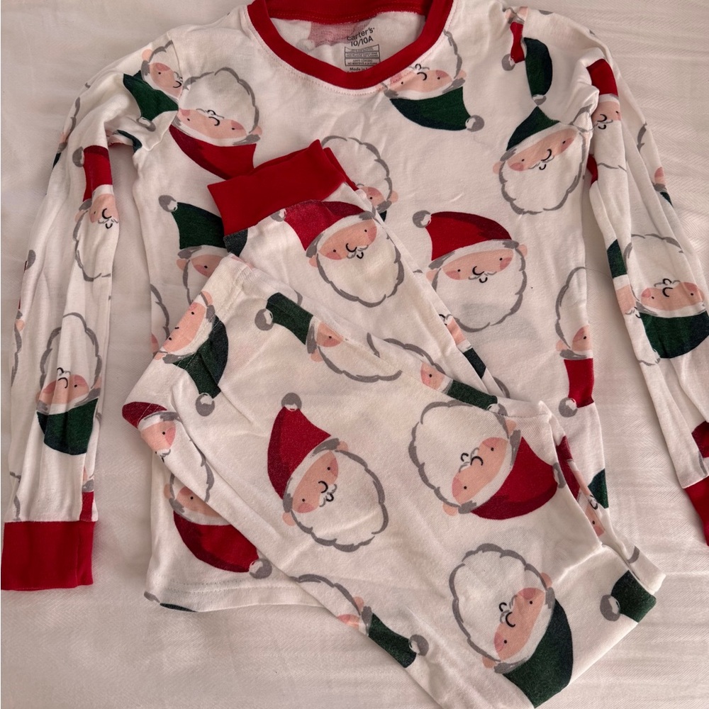 Carter's Red and White Pajama Top (11)
